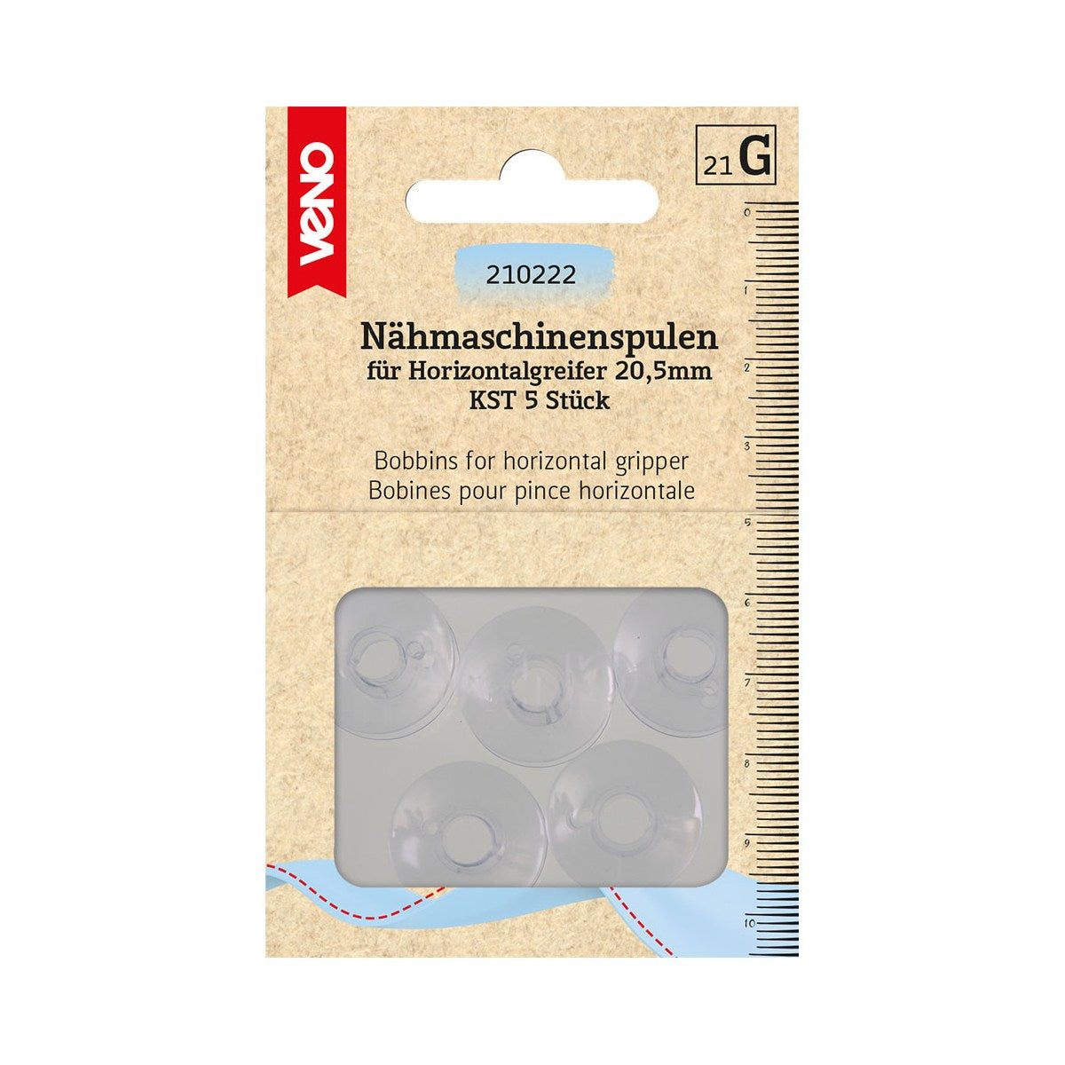 Horizontalgreifer VENO 210222 – Ersatzgreifer für Nähmaschinen